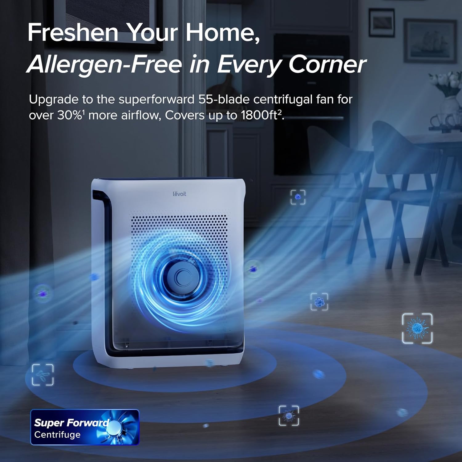 LEVOIT Air Purifiers for Home Large Room 