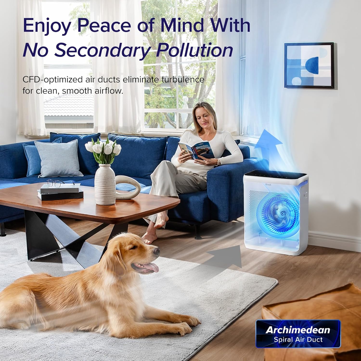 LEVOIT Air Purifiers for Home Large Room 