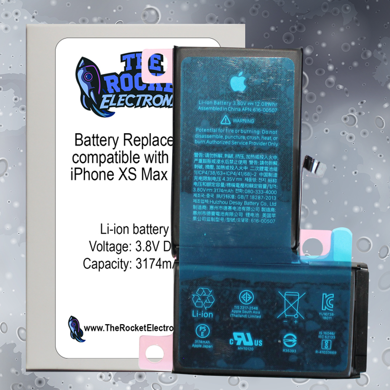 3174mAh Li-ion Battery Replacement  for iPhone XS Max 6.5 inch
